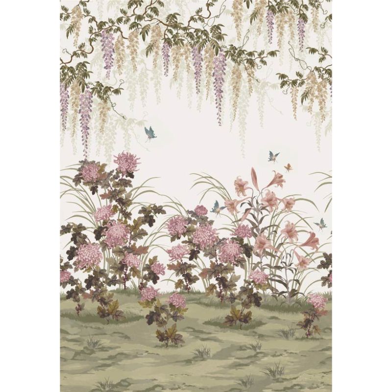 Wisteria Bloom Mural
