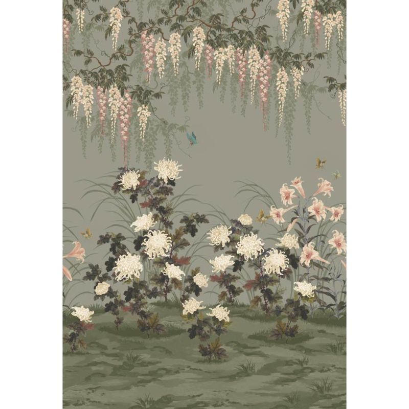 Wisteria Bloom Mural