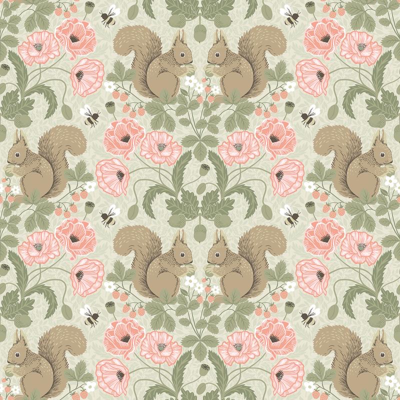 Kurre Woodland Damask