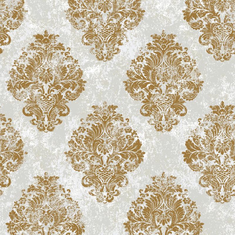 Metallic Damask