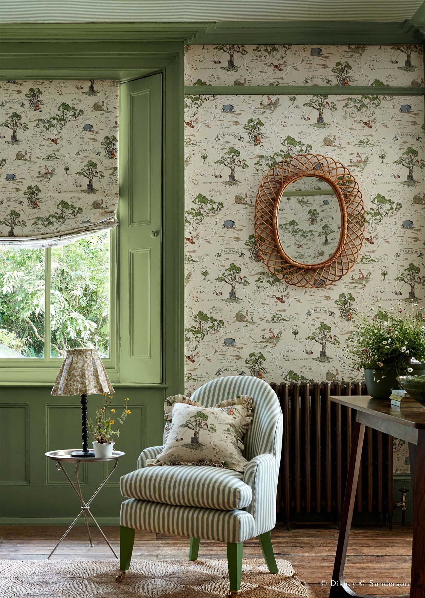 interior library - Hundred Acre Wood 227170 Sanderson