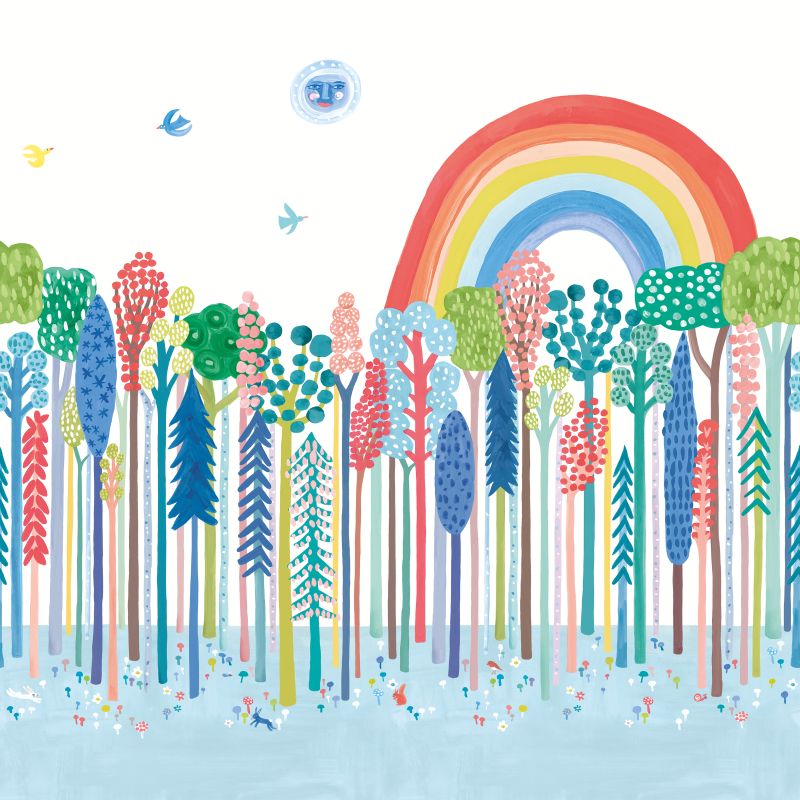 Rainbow Forest
Wall Mural