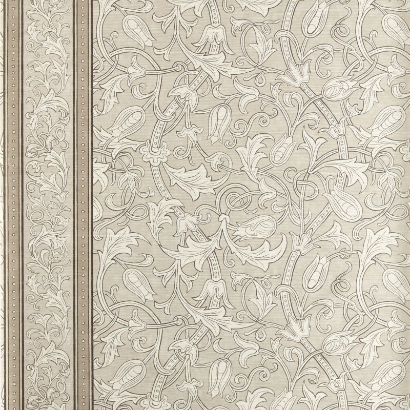 Etched Scrolling Tulip